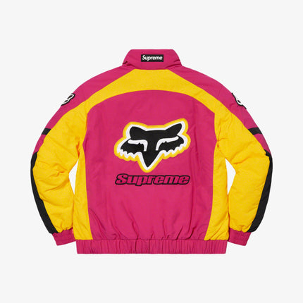 Supreme x Fox Racing Puffy Jacket Pink (FW20) - SOLE SERIOUSS (3)