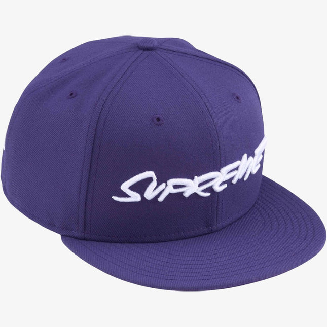 Supreme x Futura x New Era 59Fifty Fitted Hat New Orchid Dark Purple (SS24) - SOLE SERIOUSS (1)