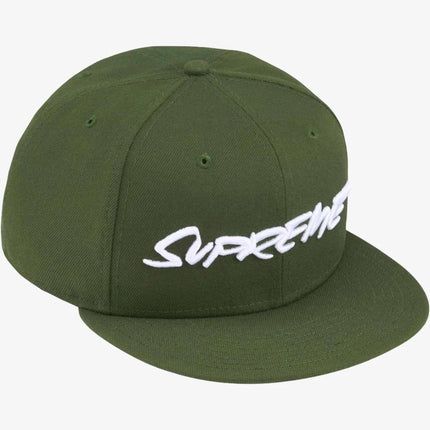 Supreme x Futura x New Era 59Fifty Fitted Hat Rifle Olive Green (SS24) - SOLE SERIOUSS (1)