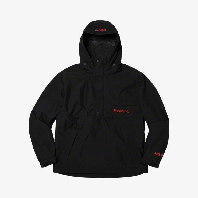 Supreme x GORE-TEX Anorak Jacket Black (SS20) - SOLE SERIOUSS (1)