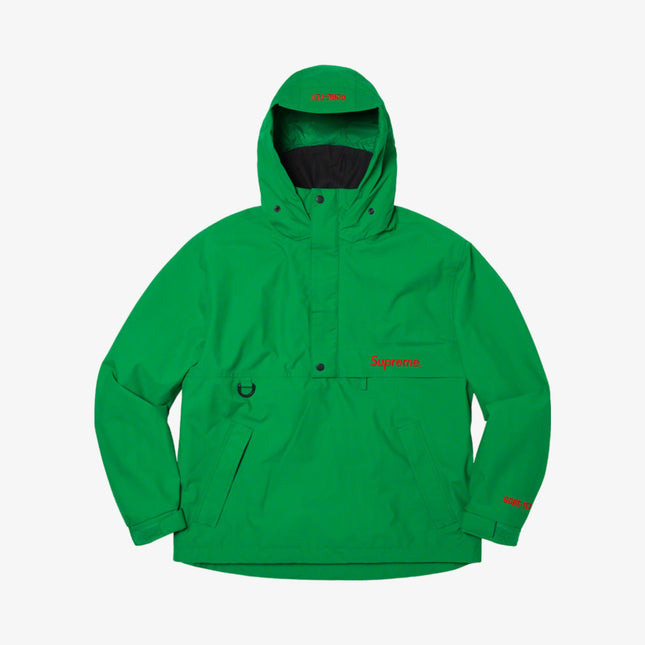 Supreme x GORE-TEX Anorak Jacket Green (SS20) - SOLE SERIOUSS (1)