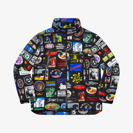 Supreme x GORE-TEX Jacket 'Stickers Shell' Black (SS21) - SOLE SERIOUSS (2)