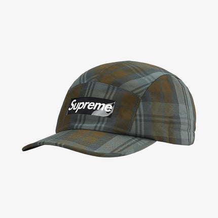 Supreme x GORE-TEX Tech Camp Cap Olive Plaid FW21 - SOLE SERIOUSS (1)