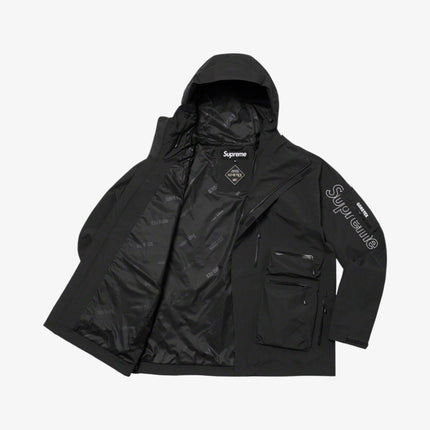 Supreme x GORE-TEX Tech Shell Jacket Black (FW21) - SOLE SERIOUSS (2)