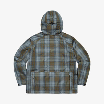 Supreme x GORE-TEX Tech Shell Jacket Olive Plaid (FW21) - SOLE SERIOUSS (3)