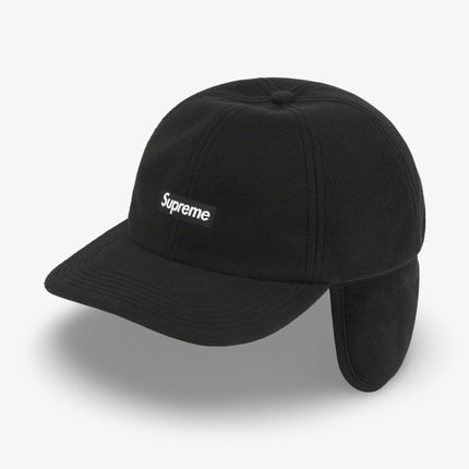 Supreme x GORE-TEX WINDSTOPPER 'Small Box Logo' Earflap Cap Black (FW20) - SOLE SERIOUSS (2)