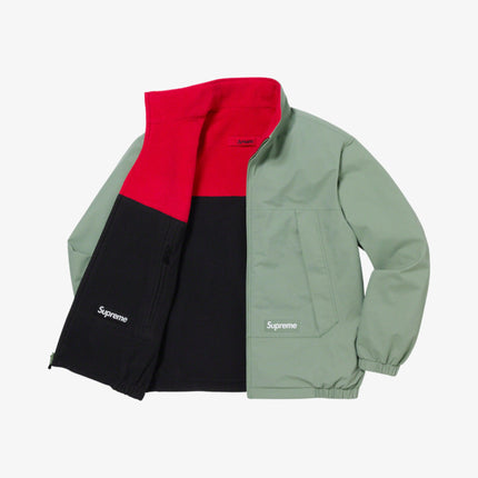 Supreme x GORE-TEX x Polartec Reversible Lined Jacket Light Olive SS22 - SOLE SERIOUSS (2)