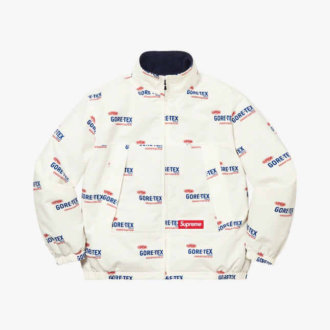 Supreme x GORE-TEX x Polartec Reversible Lined Jacket Natural Logos (SS22) - SOLE SERIOUSS (1)