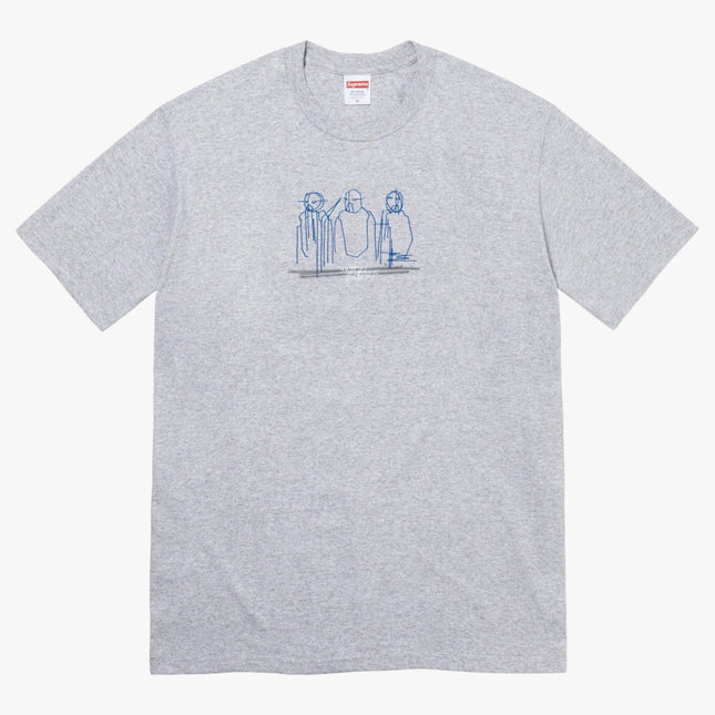 Supreme x Giovanni Estevez Tee 'Three Kings' Heather Grey (SS23) - SOLE SERIOUSS (1)