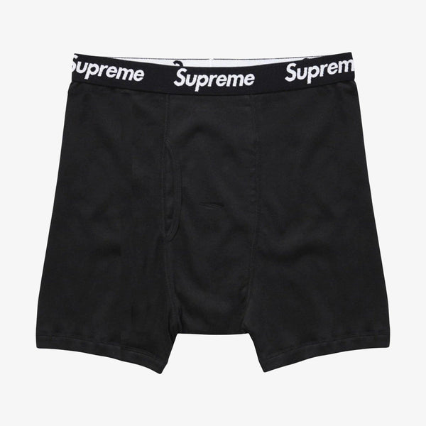Supreme x Hanes Boxer Brief (1 Single Boxer Brief) Black – SOLE