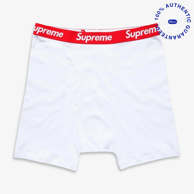 Supreme x Hanes Boxer Brief (1 Single Boxer Brief) White | SOLE SERIOUSS [1]