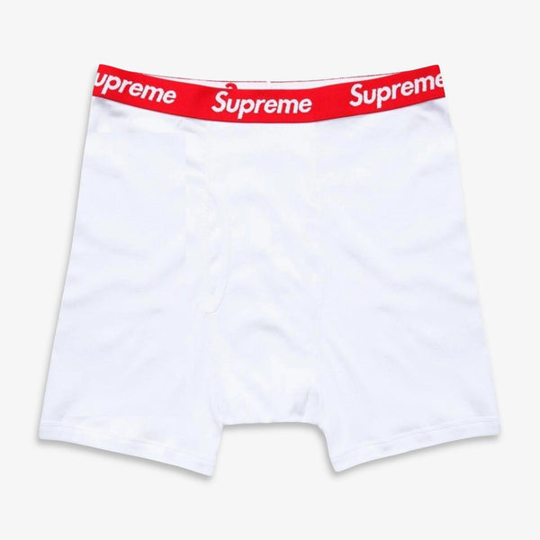 Supreme x Hanes Boxer Brief (1 Single Boxer Brief) White – SOLE