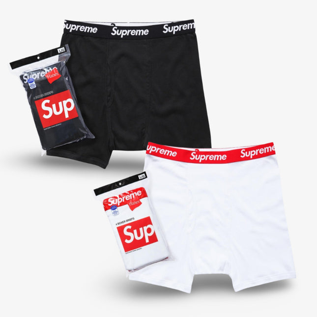 Supreme x Hanes Boxer Briefs (4 Pack) - SOLE SERIOUSS (1)