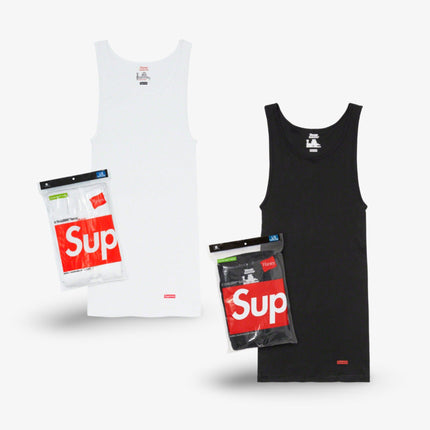 Supreme x Hanes Tagless Tank Tops (3 Pack) - SOLE SERIOUSS (1)