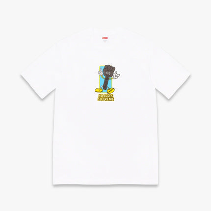 Supreme x Hardies Tee 'Bolt' White (SS23) - SOLE SERIOUSS (1)