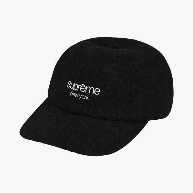 Supreme x Harris Tweed 6-Panel 'Classic Logo' Black (FW21) - SOLE SERIOUSS (1)