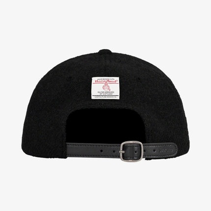 Supreme x Harris Tweed 6-Panel 'Classic Logo' Black (FW21) - SOLE SERIOUSS (2)