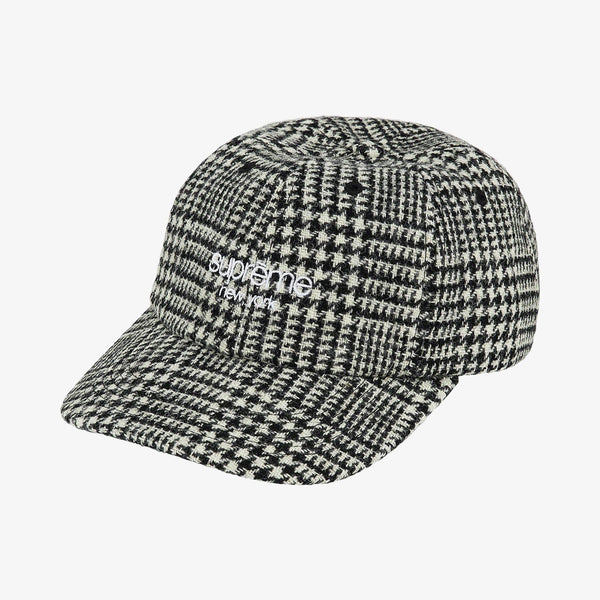帽子 Supreme Harris Tweed 6-Panel Black Multi Supreme Harris Tweed 6-Panel (FW24) - $58