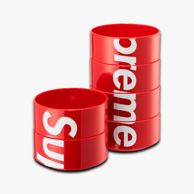 Supreme x Heller Bowls Red (SS23) (Set of 6) - SOLE SERIOUSS (1)