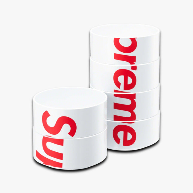 Supreme x Heller Bowls White (SS23) (Set of 6) - SOLE SERIOUSS (1)