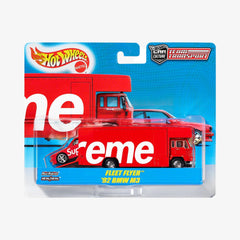 Supreme x Hot Wheels Fleet Flyer + 1992 BMW M3 Red (SS19) - SOLE SERIOUSS (1)