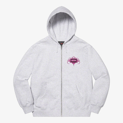 Supreme x Hysteric Glamour Zip Up Hooded Sweatshirt Ash Grey (SS21) - SOLE SERIOUSS (1)