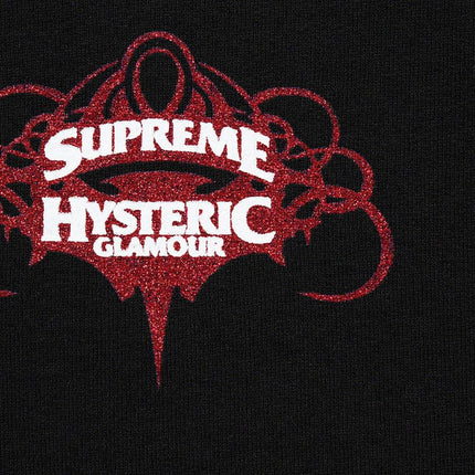 Supreme x Hysteric Glamour Zip Up Hooded Sweatshirt Black (SS21) - SOLE SERIOUSS (3)