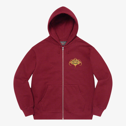 Supreme x Hysteric Glamour Zip Up Hooded Sweatshirt Cardinal (SS21) - SOLE SERIOUSS (1)