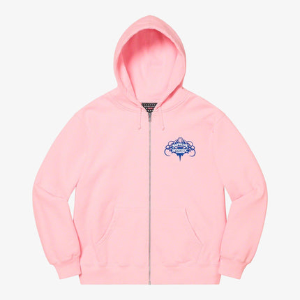 Supreme x Hysteric Glamour Zip Up Hooded Sweatshirt Light Pink (SS21) - SOLE SERIOUSS (1)