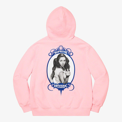 Supreme x Hysteric Glamour Zip Up Hooded Sweatshirt Light Pink (SS21) - SOLE SERIOUSS (2)