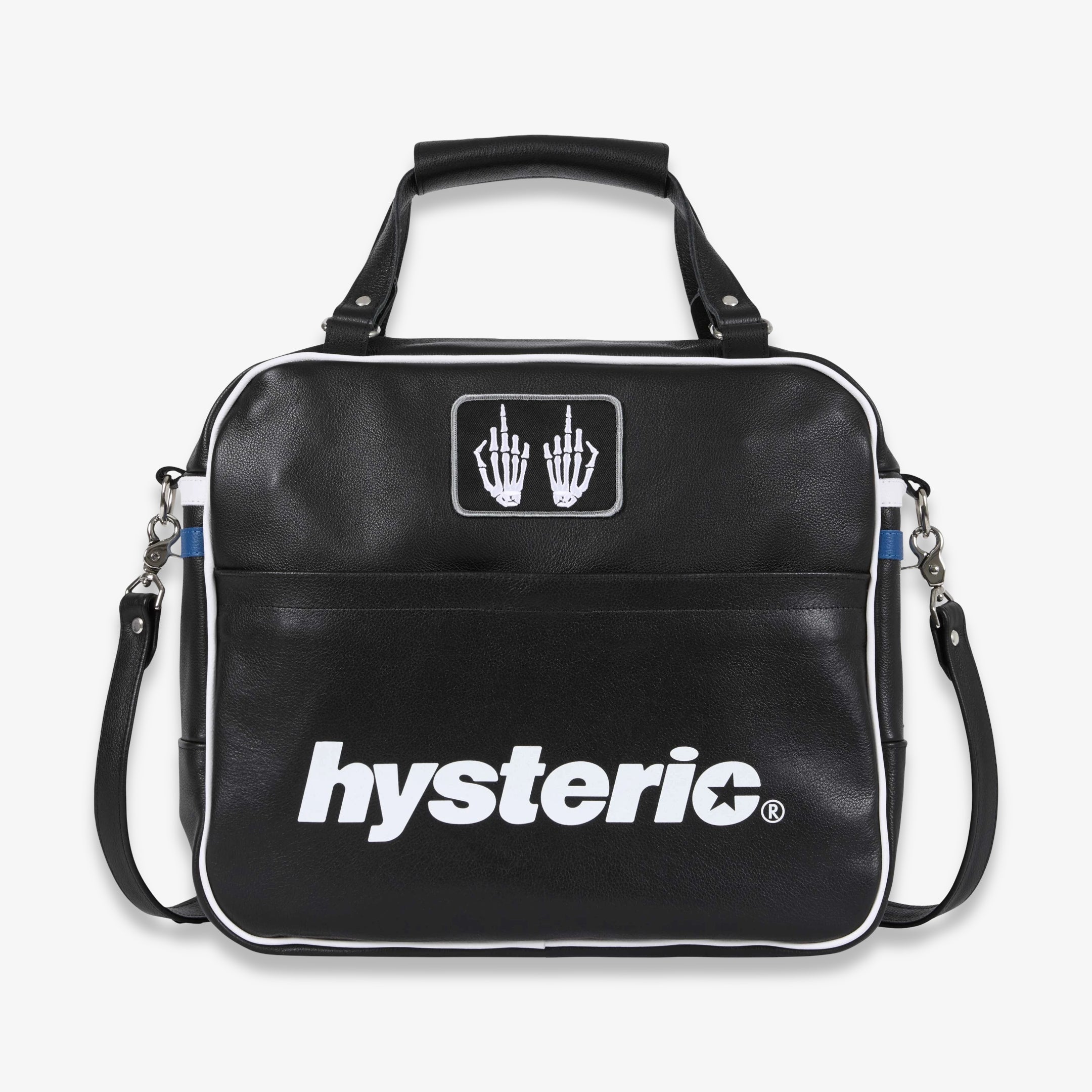 Supreme x Hysteric Glamour x Vanson Leathers Bag Black / Blue