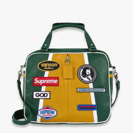 Supreme x Hysteric Glamour x Vanson Leathers Bag Green / Yellow (FW24) | SOLE SERIOUSS [1]