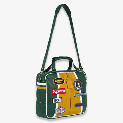 Supreme x Hysteric Glamour x Vanson Leathers Bag Green / Yellow (FW24) | SOLE SERIOUSS [3]