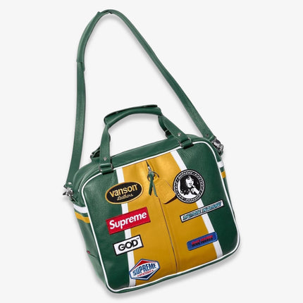 Supreme x Hysteric Glamour x Vanson Leathers Bag Green / Yellow (FW24) | SOLE SERIOUSS [4]