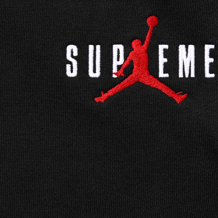 Supreme x Jordan Sweatpant Black (FW24) - SOLE SERIOUSS (3)