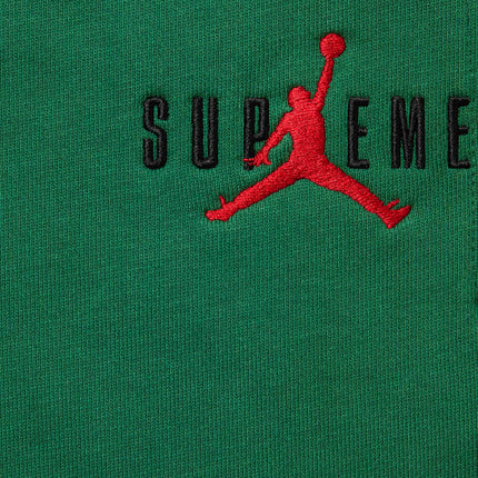 Supreme x Jordan Sweatpant Green (FW24) - SOLE SERIOUSS (3)