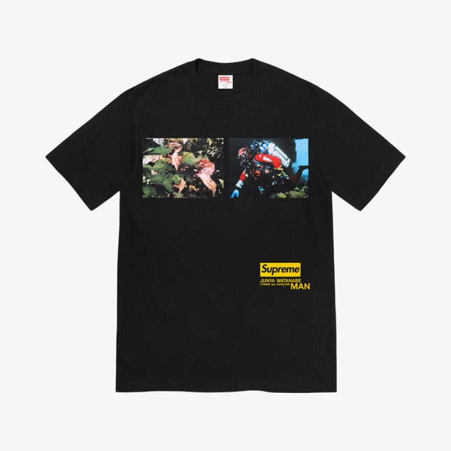 Supreme x Junya Watanabe x Comme Des Garcons CDG 'Nature' Tee Black (FW21) - SOLE SERIOUSS (1)