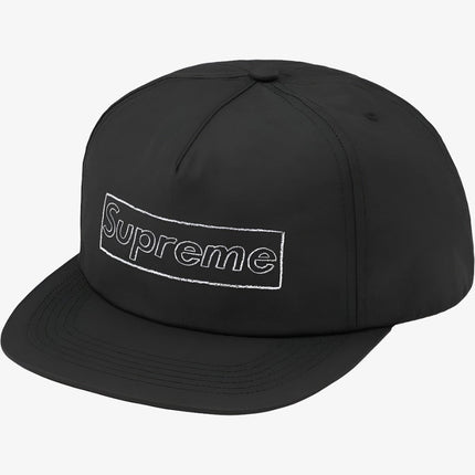 Supreme x KAWS 5-Panel 'Chalk Logo' Black (SS21) - SOLE SERIOUSS (1)