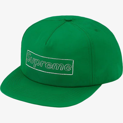 Supreme x KAWS 5-Panel 'Chalk Logo' Green (SS21) - SOLE SERIOUSS (1)