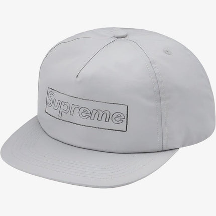 Supreme x KAWS 5-Panel 'Chalk Logo' Grey (SS21) - SOLE SERIOUSS (1)