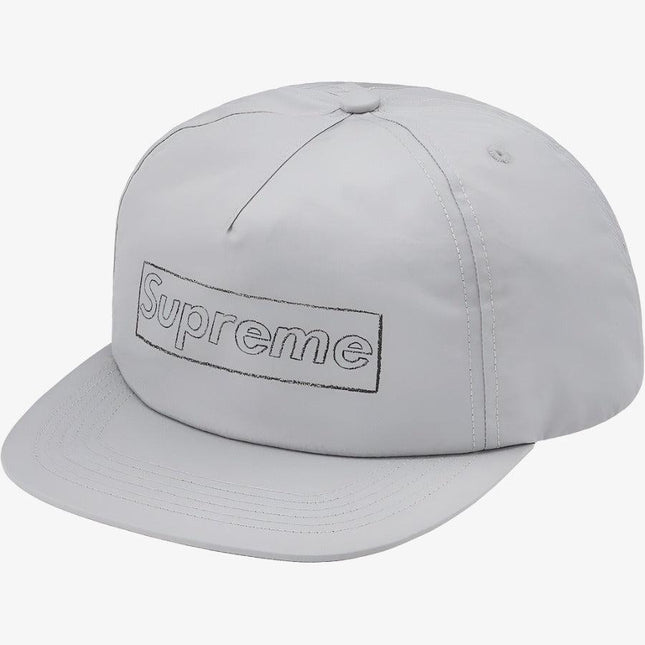 Supreme x KAWS 5-Panel 'Chalk Logo' Grey (SS21) - SOLE SERIOUSS (1)