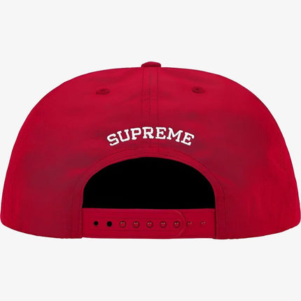 Supreme x KAWS 5-Panel 'Chalk Logo' Red (SS21) - SOLE SERIOUSS (2)