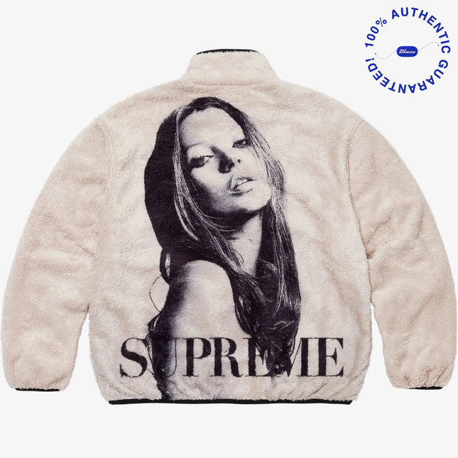 Supreme x Kate Moss Fleece Jacket Natural (FW24) | SOLE SERIOUSS [1]