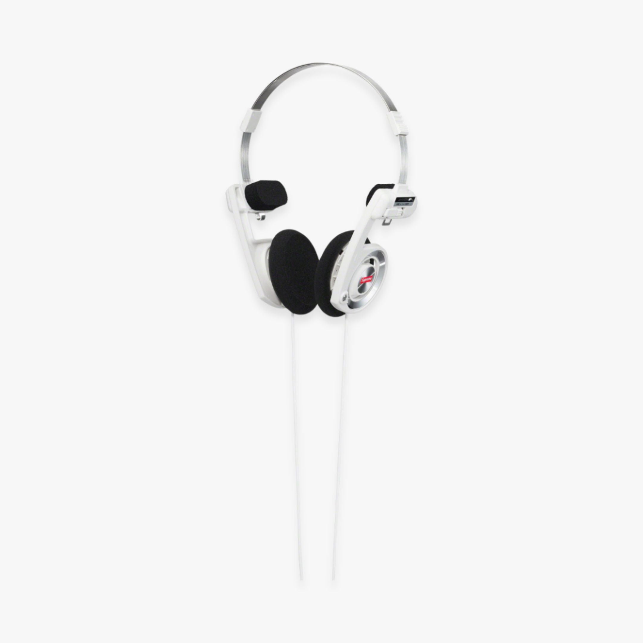 Supreme x Koss Portapro Headphones White FW23 – SOLE SERIOUSS