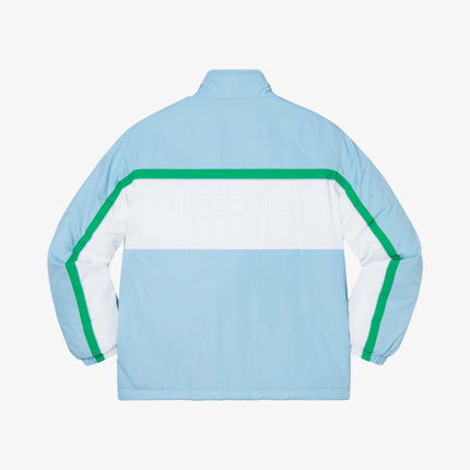 Supreme x LACOSTE Puffy Half Zip Pullover Light Blue (FW19) - SOLE SERIOUSS (2)