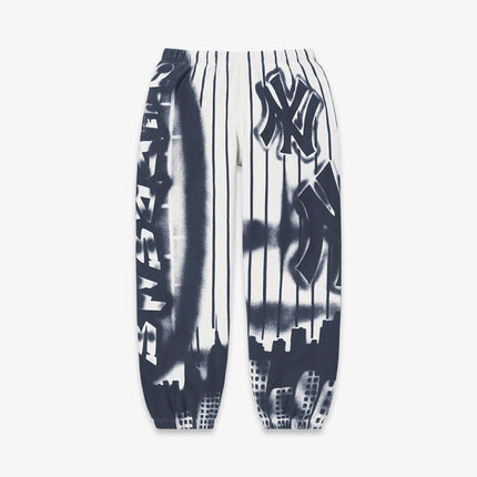 Supreme x MLB New York Yankees Sweatpant 'Airbrush' White (FW21) - SOLE SERIOUSS (1)