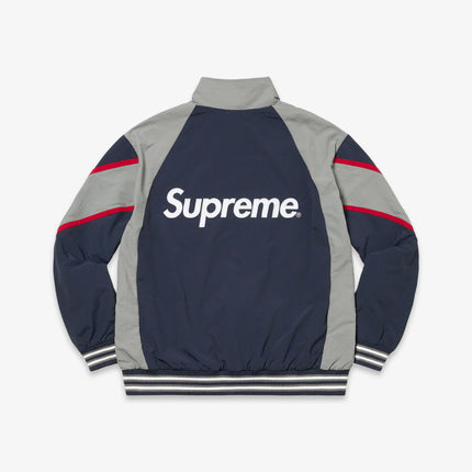 Supreme x MLB New York Yankees Track Jacket Navy (FW21) - SOLE SERIOUSS (2)