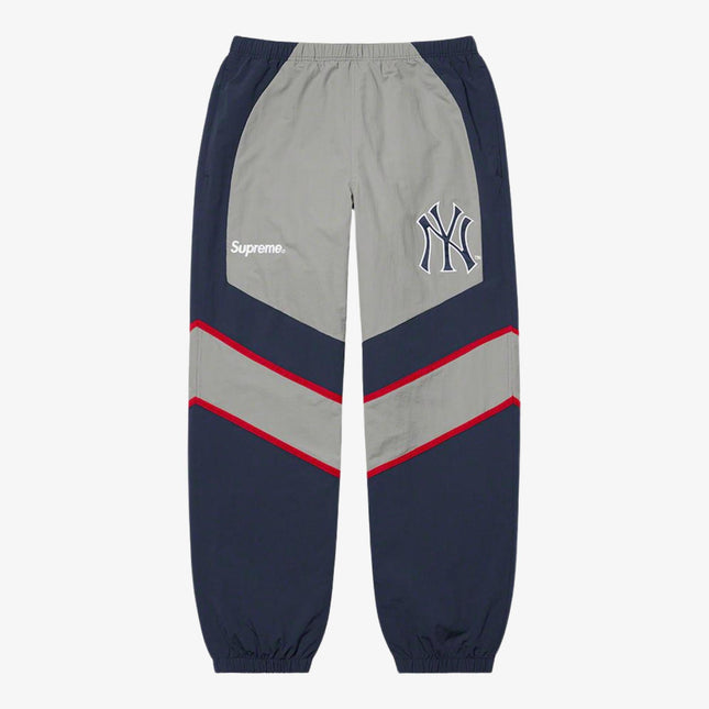 Supreme x MLB New York Yankees Track Pant Navy (FW21) - SOLE SERIOUSS (1)