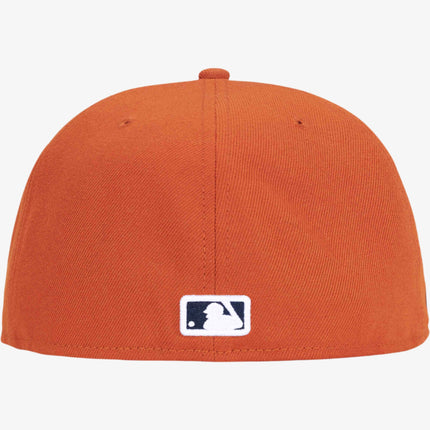 Supreme x MLB x New Era 'Detroit Tigers Box Logo' Fitted Hat Burnt Orange (SS24) - SOLE SERIOUSS (2)