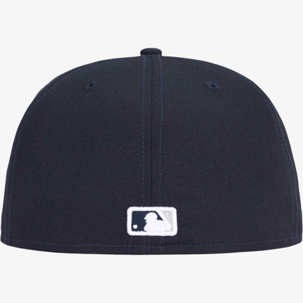 Supreme x MLB x New Era 'New York Yankees Box Logo' Fitted Hat Navy Blue (SS24) - SOLE SERIOUSS (2)